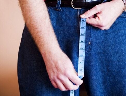 Een lid van de grootte van minder dan 8-10 centimeter lang vereist een toename