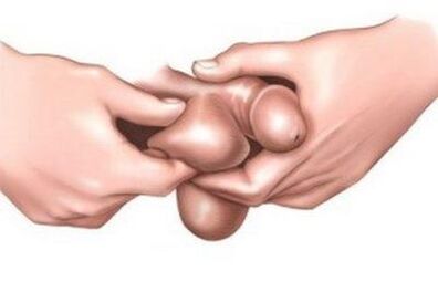 Massage is een effectieve methode voor penisvergroting